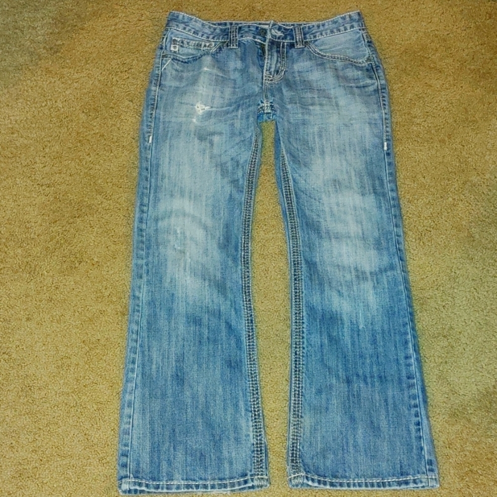 Rock and Roll Cowboy pistol bootcut jeans